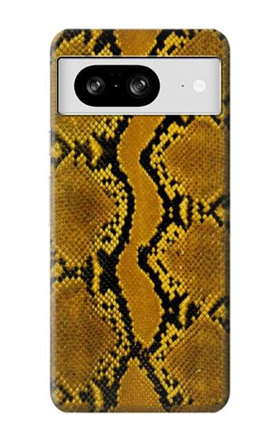 S3365 Yellow Python Skin Graphic Print Case Cover Custodia per Google Pixel 8