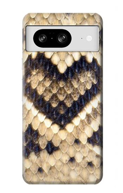 S3417 Diamond Rattle Snake Graphic Print Case Cover Custodia per Google Pixel 8