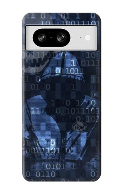 S3431 Digital Code Cyber Hacker Case Cover Custodia per Google Pixel 8