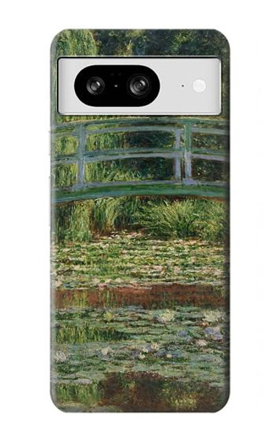 S3674 Claude Monet Footbridge and Water Lily Pool Case Cover Custodia per Google Pixel 8