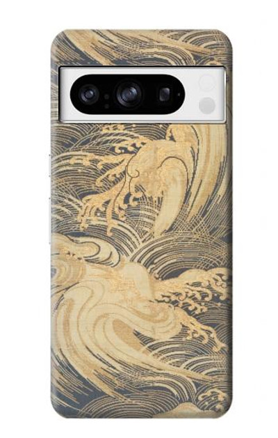 S2680 Japan Art Obi With Stylized Waves Case Cover Custodia per Google Pixel 8 pro