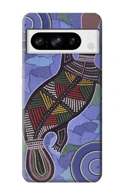 S3387 Platypus Australian Aboriginal Art Case Cover Custodia per Google Pixel 8 pro