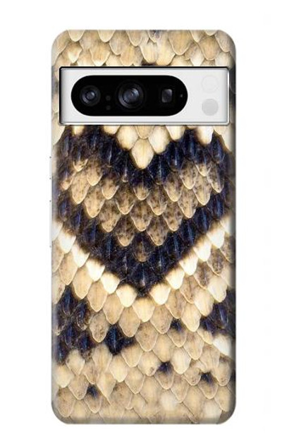 S3417 Diamond Rattle Snake Graphic Print Case Cover Custodia per Google Pixel 8 pro