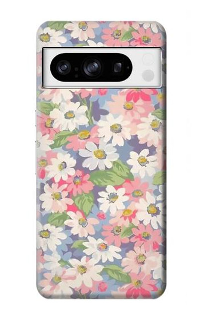 S3688 Floral Flower Art Pattern Case Cover Custodia per Google Pixel 8 pro