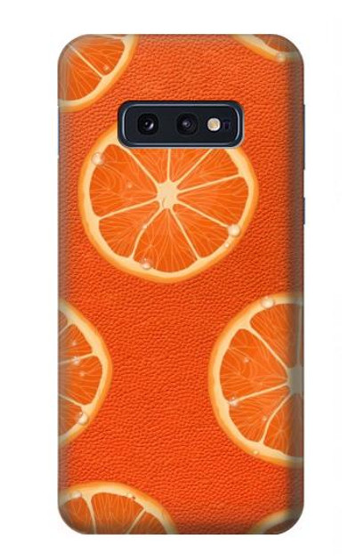 S3946 Seamless Orange Pattern Case Cover Custodia per Samsung Galaxy S10e