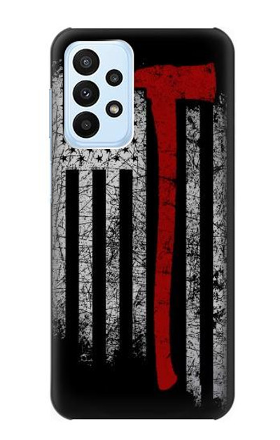 S3958 Firefighter Axe Flag Case Cover Custodia per Samsung Galaxy A23