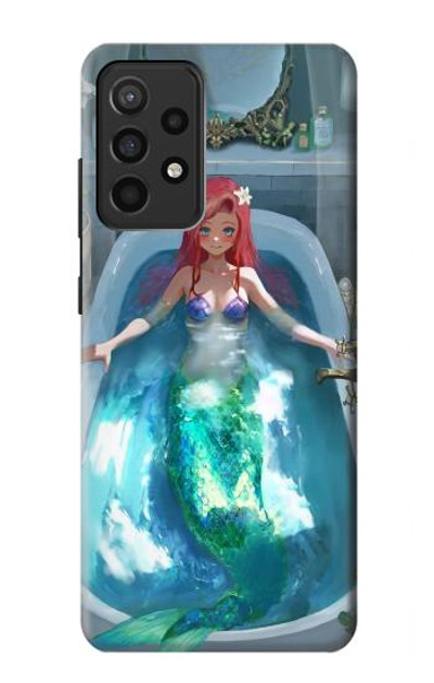 S3911 Cute Little Mermaid Aqua Spa Case Cover Custodia per Samsung Galaxy A52, Galaxy A52 5G
