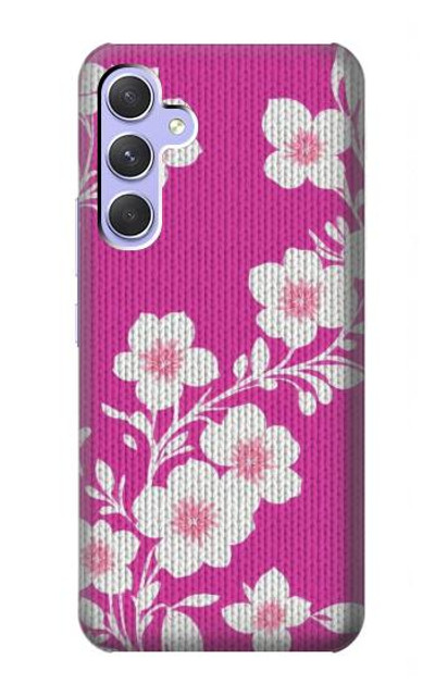 S3924 Cherry Blossom Pink Background Case Cover Custodia per Samsung Galaxy A54 5G