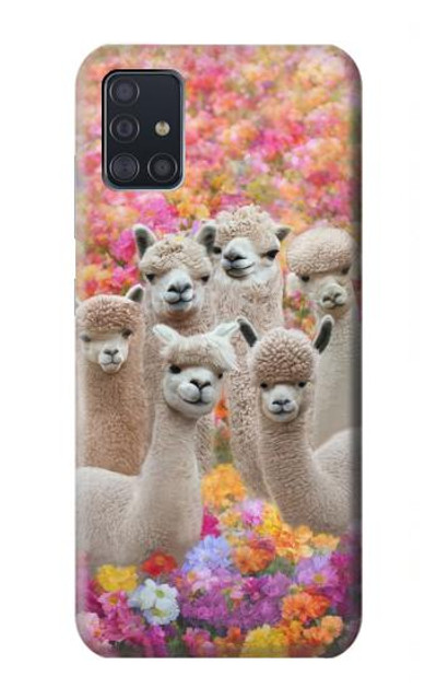 S3916 Alpaca Family Baby Alpaca Case Cover Custodia per Samsung Galaxy A51