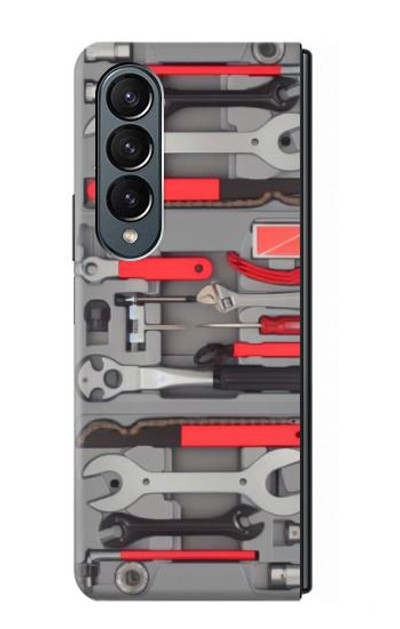 S3921 Bike Repair Tool Graphic Paint Case Cover Custodia per Samsung Galaxy Z Fold 4