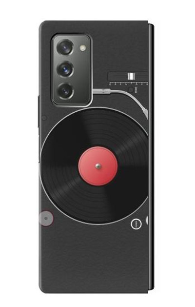 S3952 Turntable Vinyl Record Player Graphic Case Cover Custodia per Samsung Galaxy Z Fold2 5G