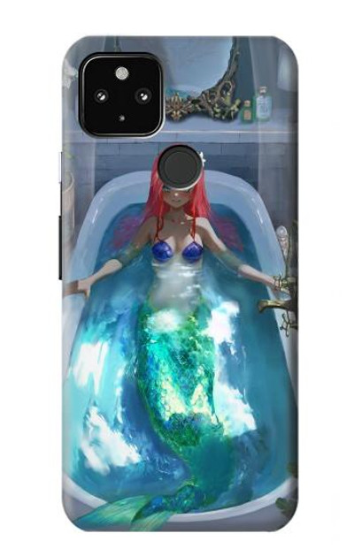 S3912 Cute Little Mermaid Aqua Spa Case Cover Custodia per Google Pixel 4a 5G