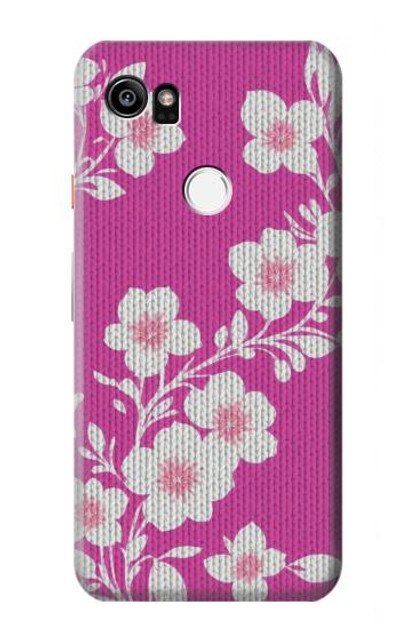 S3924 Cherry Blossom Pink Background Case Cover Custodia per Google Pixel 2 XL