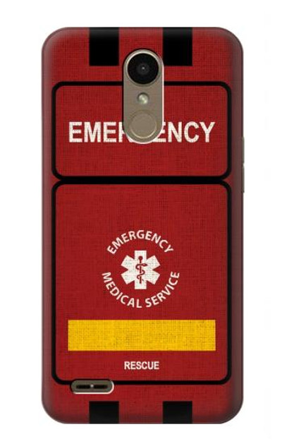 S3957 Emergency Medical Service Case Cover Custodia per LG K10 (2018), LG K30