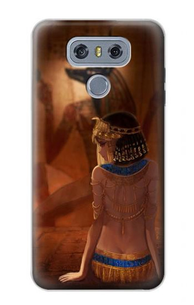 S3919 Egyptian Queen Cleopatra Anubis Case Cover Custodia per LG G6