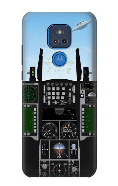 S3933 Fighter Aircraft UFO Case Cover Custodia per Motorola Moto G Play (2021)