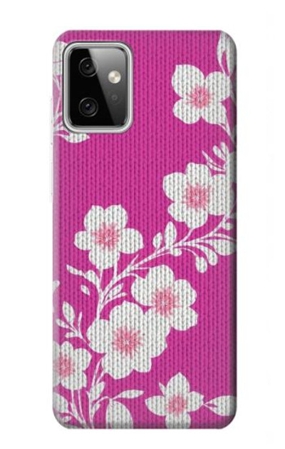 S3924 Cherry Blossom Pink Background Case Cover Custodia per Motorola Moto G Power (2023) 5G