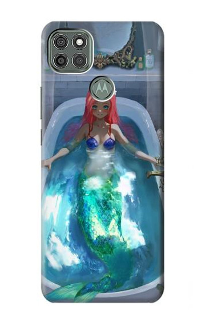 S3912 Cute Little Mermaid Aqua Spa Case Cover Custodia per Motorola Moto G9 Power
