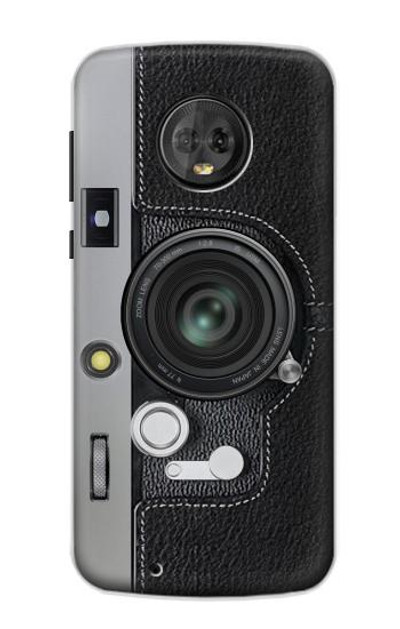 S3922 Camera Lense Shutter Graphic Print Case Cover Custodia per Motorola Moto G6