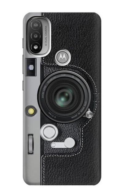 S3922 Camera Lense Shutter Graphic Print Case Cover Custodia per Motorola Moto E20,E30,E40