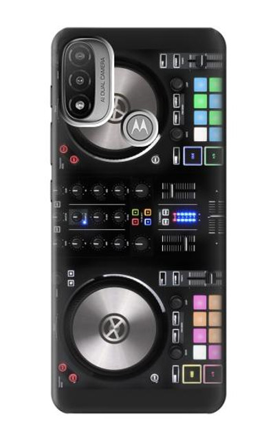 S3931 DJ Mixer Graphic Paint Case Cover Custodia per Motorola Moto E20,E30,E40