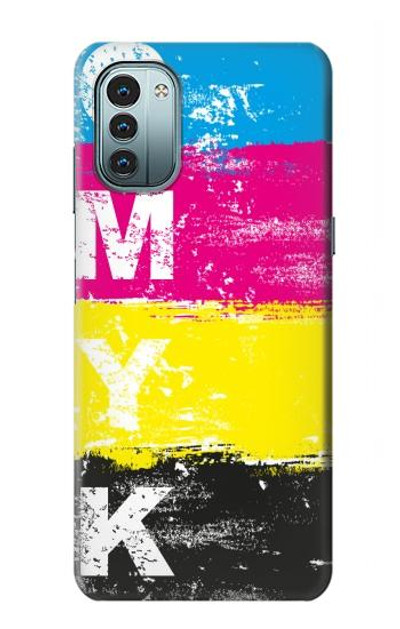 S3930 Cyan Magenta Yellow Key Case Cover Custodia per Nokia G11, G21