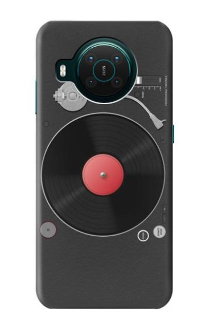 S3952 Turntable Vinyl Record Player Graphic Case Cover Custodia per Nokia X10