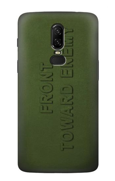 S3936 Front Toward Enermy Case Cover Custodia per OnePlus 6