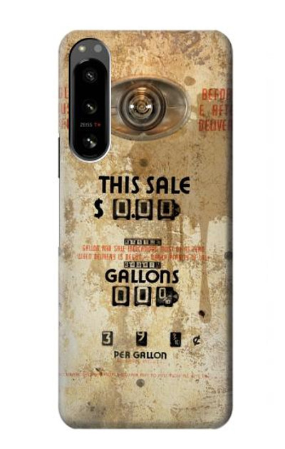 S3954 Vintage Gas Pump Case Cover Custodia per Sony Xperia 5 IV