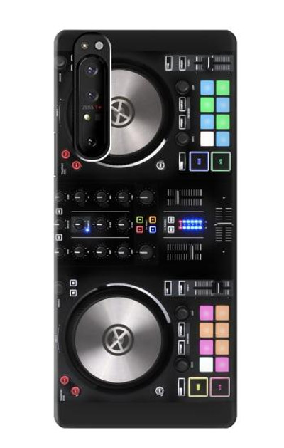 S3931 DJ Mixer Graphic Paint Case Cover Custodia per Sony Xperia 1 III