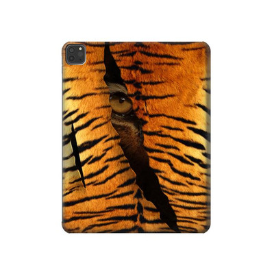 S3951 Tiger Eye Tear Marks Case Cover Custodia per iPad Pro 11 (2021,2020,2018, 3rd, 2nd, 1st)