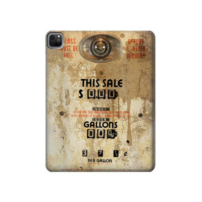S3954 Vintage Gas Pump Case Cover Custodia per iPad Pro 12.9 (2022, 2021, 2020, 2018), iPad Air 13 (2025, 2024)