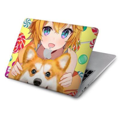 S3918 Baby Corgi Dog Corgi Girl Candy Case Cover Custodia per MacBook 12″ - A1534
