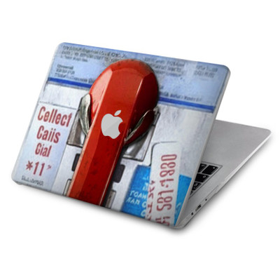 S3925 Collage Vintage Pay Phone Case Cover Custodia per MacBook Pro Retina 13″ - A1425, A1502