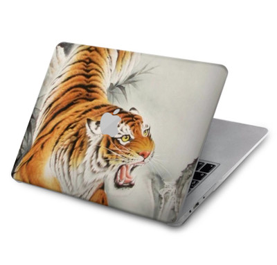S2751 Chinese Tiger Brush Painting Case Cover Custodia per MacBook Air 15″ (2023,2024,2025) - A2941, A3114, A3241