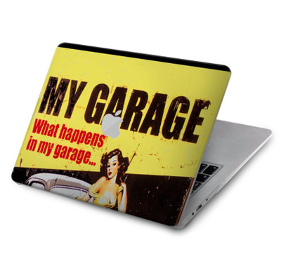 S3198 My Garage Pinup Girl Case Cover Custodia per MacBook Air 15″ (2023,2024) - A2941, A3114