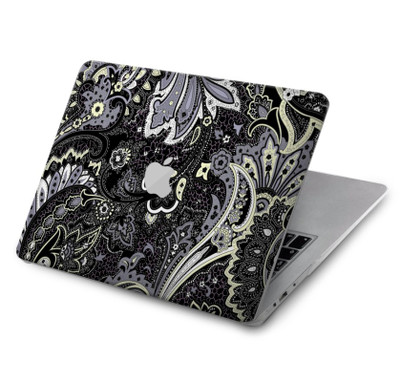 S3251 Batik Flower Pattern Case Cover Custodia per MacBook Air 15″ (2023,2024,2025) - A2941, A3114, A3241