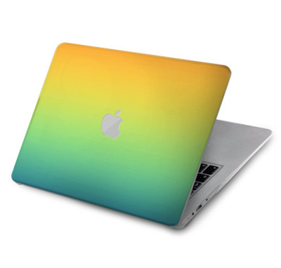 S3698 LGBT Gradient Pride Flag Case Cover Custodia per MacBook Air 15″ (2023,2024,2025) - A2941, A3114, A3241