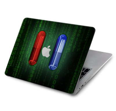 S3816 Red Pill Blue Pill Capsule Case Cover Custodia per MacBook Air 15″ (2023,2024,2025) - A2941, A3114, A3241