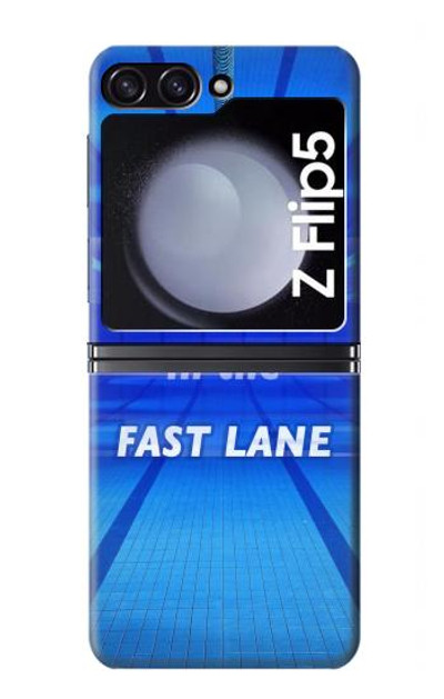 S3136 Life in the Fast Lane Swimming Pool Case Cover Custodia per Samsung Galaxy Z Flip 5