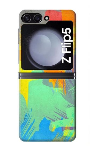 S3423 Brush Stroke Case Cover Custodia per Samsung Galaxy Z Flip 5 S3423 Brush Stroke Case Cover Custodia per Samsung Galaxy Z Flip 5