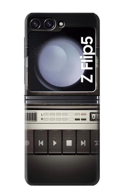S3501 Vintage Cassette Player Case Cover Custodia per Samsung Galaxy Z Flip 5