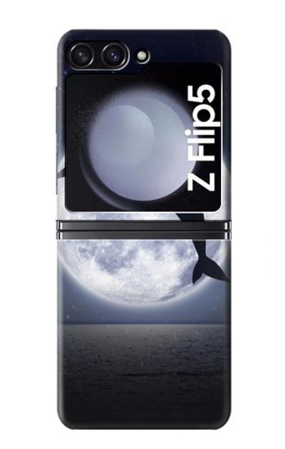 S3510 Dolphin Moon Night Case Cover Custodia per Samsung Galaxy Z Flip 5