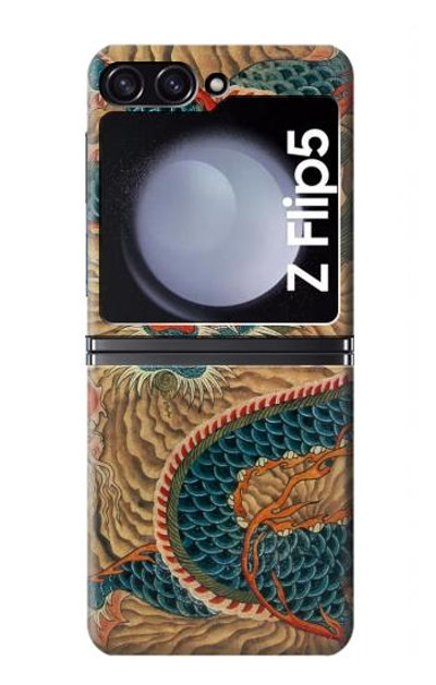 S3541 Dragon Cloud Painting Case Cover Custodia per Samsung Galaxy Z Flip 5