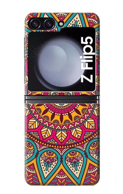 S3694 Hippie Art Pattern Case Cover Custodia per Samsung Galaxy Z Flip 5 S3694 Hippie Art Pattern Case Cover Custodia per Samsung Galaxy Z Flip 5