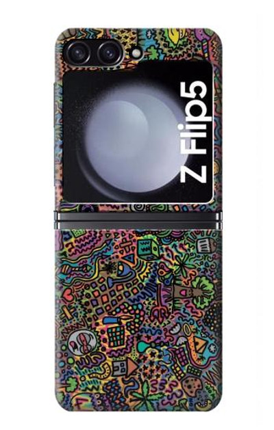 S3815 Psychedelic Art Case Cover Custodia per Samsung Galaxy Z Flip 5