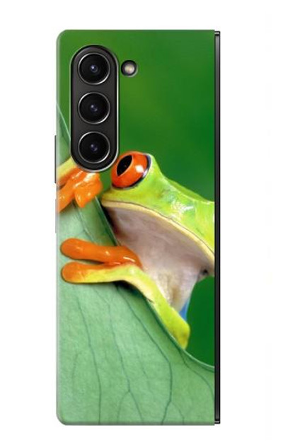 S1047 Little Frog Case Cover Custodia per Samsung Galaxy Z Fold 5 S1047 Little Frog Case Cover Custodia per Samsung Galaxy Z Fold 5