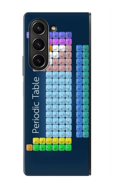 S1847 Periodic Table Case Cover Custodia per Samsung Galaxy Z Fold 5 S1847 Periodic Table Case Cover Custodia per Samsung Galaxy Z Fold 5