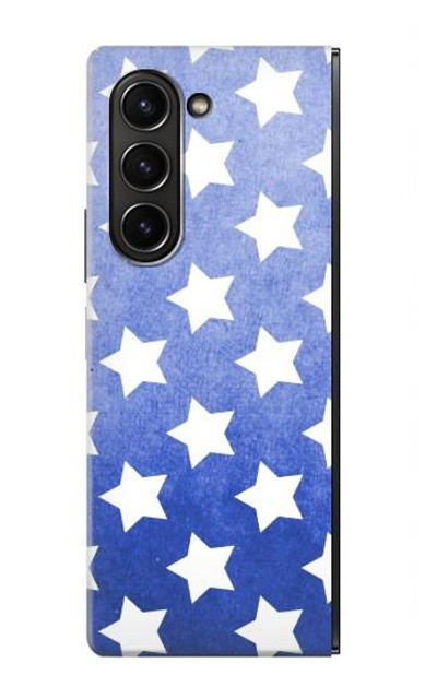 S2481 Star Pattern Case Cover Custodia per Samsung Galaxy Z Fold 5 S2481 Star Pattern Case Cover Custodia per Samsung Galaxy Z Fold 5