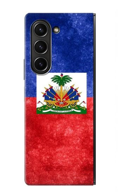 S3022 Haiti Flag Case Cover Custodia per Samsung Galaxy Z Fold 5